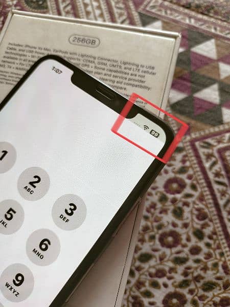 Iphone xs Max approved with box 10