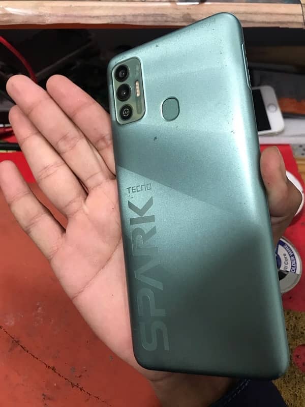 tecno spark 7 with box 2