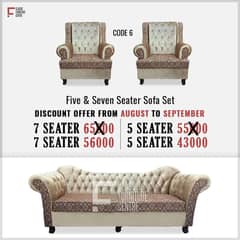 Drawing room sofa set / Luxury sofa set / Sofa set / decent Sofa