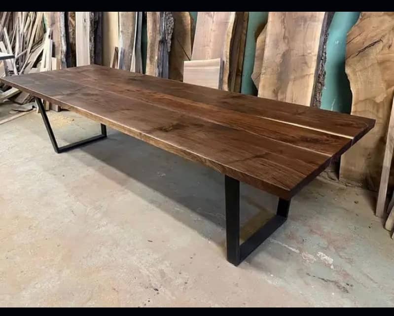 Live edge Dining table | Table | Dining | Wood |Table saller in Lahore 8