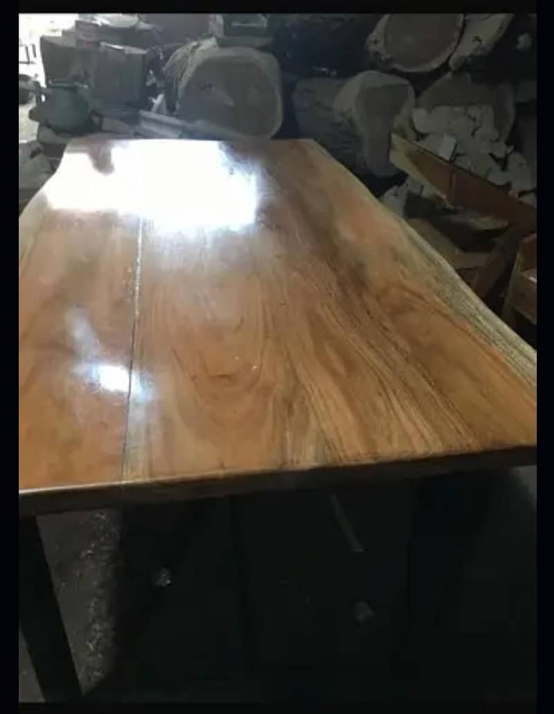 Live edge Dining table | Table | Dining | Wood |Table saller in Lahore 9