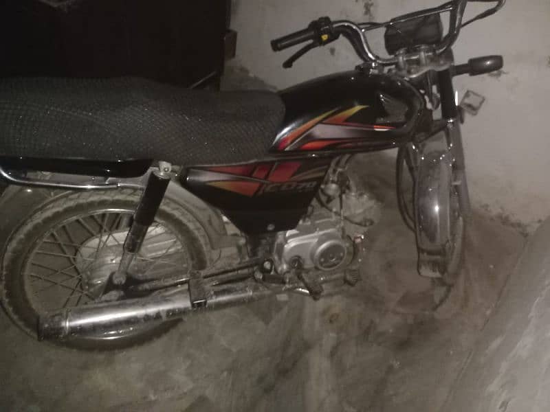 honda cd 70 black color 2022 0