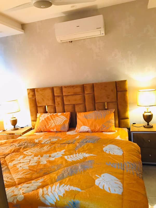 A Beautiful 1 Bed Room Luxury Apartments For Rent On Daily & Monthly Bases Bahria Town Lahore(1&2 Bed Room) 23