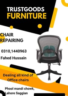 Office Chair Repairing, Chair repairing, Mesh chair repairing service