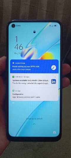 Oppo A 54 scratchless Condition