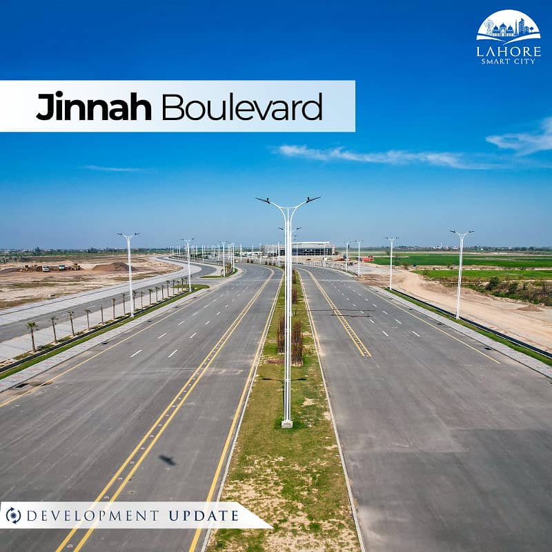 Lahore Smart City Overseas Central Sector B 1 Kanal Plot For Sale 23