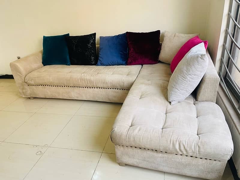 L shape sofa for sale 1