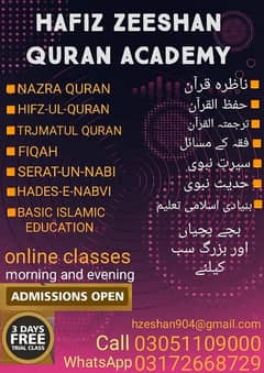 online Quran learn academy