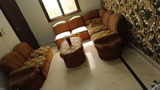 L shaped sofa set