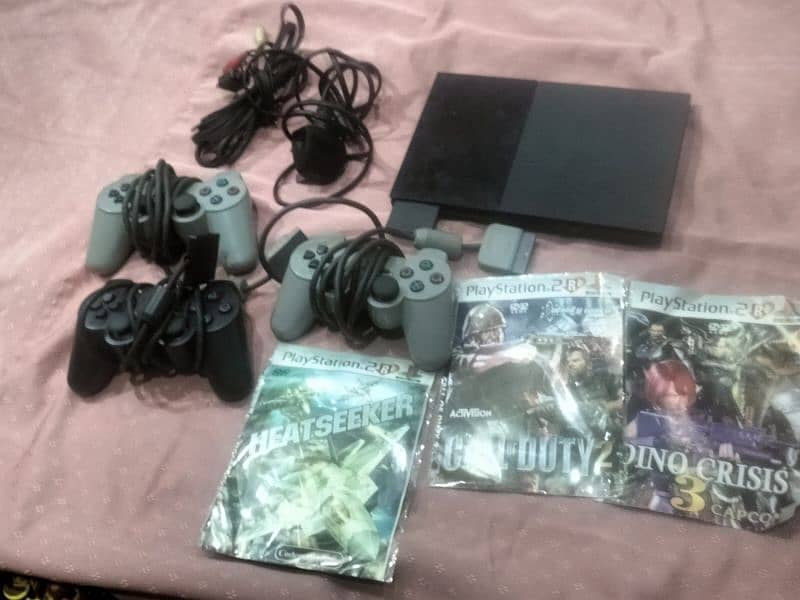 Playstation 2 for Sale in new condition with all accessories and games 0