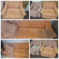 5 seater sofa set slightly used 0