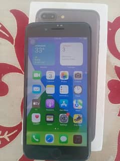 iPhone 7plus pta approved 256gb with box finger issue 0