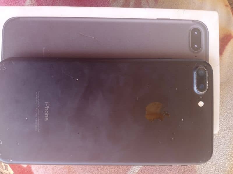 iPhone 7plus pta approved 256gb with box finger issue 5