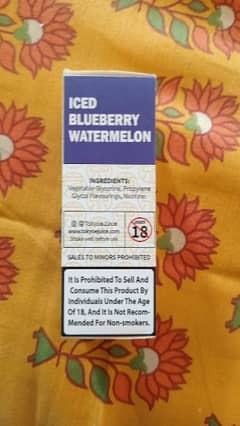 tokyo bluberry watermelon 50 mg only 3 refil used 25 ml rmnng