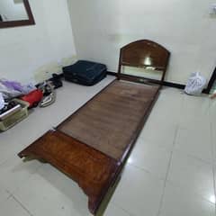 Sheesham wood single bed