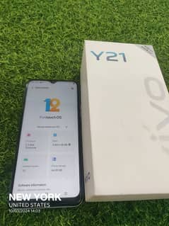 Vivo y21 4gb 64gm