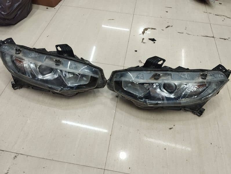 Toyota Prado headlight Honda civic 2018 head light 8