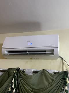 Haier DC inverter 1 ton heat and cool,03097324851 0