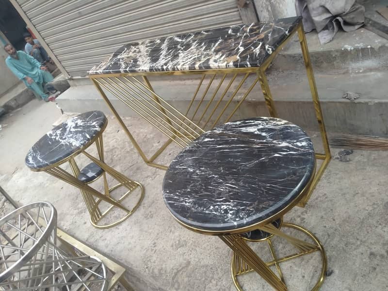 Dinning Table | Side Table | Center Table | Console | Steel Table 17