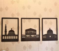 3 psc set of wall decor