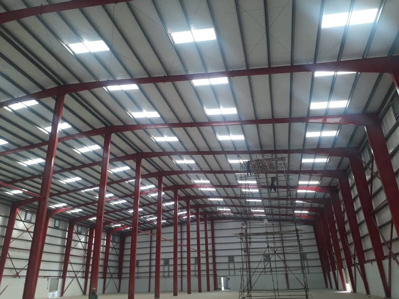 Marquee Shed Industrial Steel Structure Cold Storage PPGI Shed 3