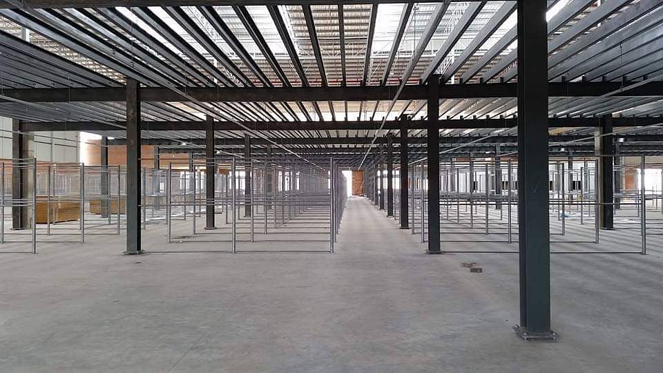 Marquee Shed Industrial Steel Structure Cold Storage PPGI Shed 5