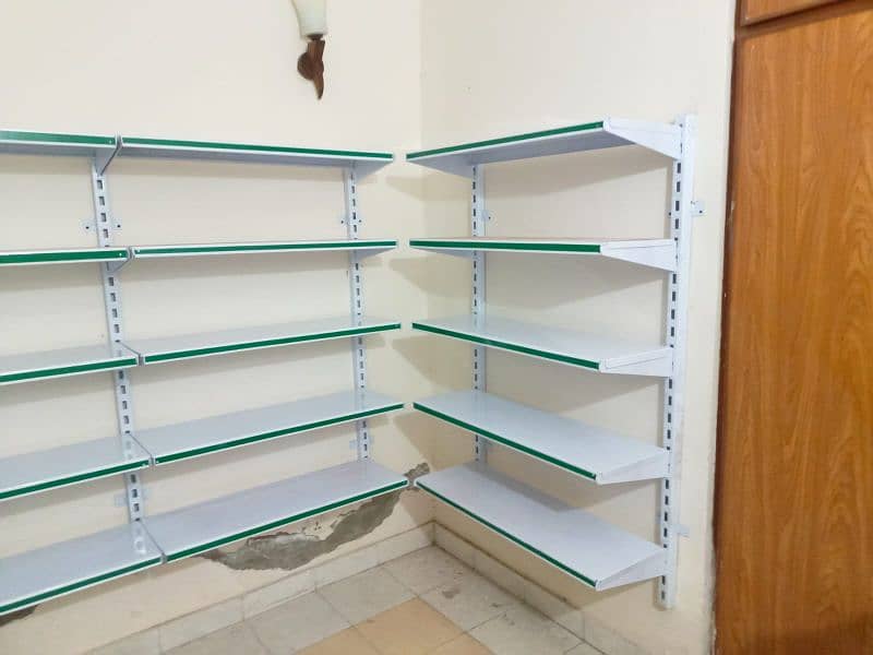 Wall rack/ Store Rack/ Gondola Rack/ Cash counters/ Trolleys/ Baskets 4