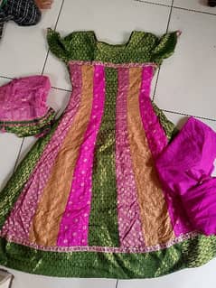 Bnarsi dress for mehndi