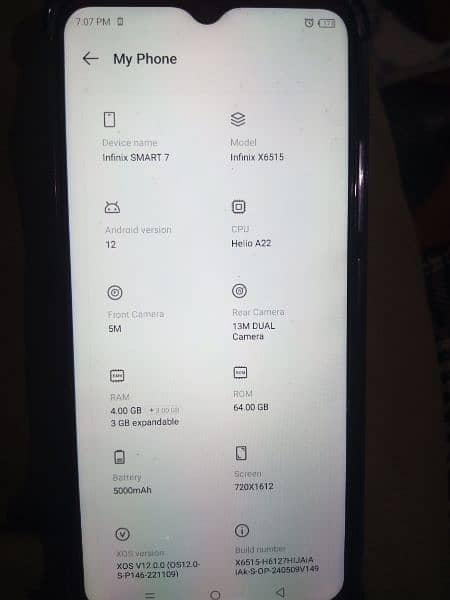 Infinix Smart 7 (4+4/64) 4