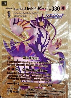 Rapid Strike Urshifu VMAX Pokemon card