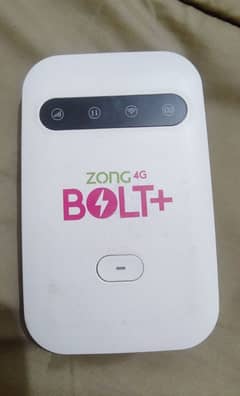 Zong 4G Bolt plus wifi sim card device.