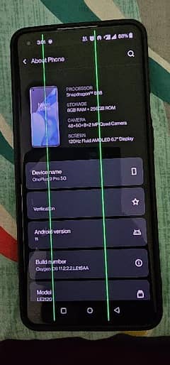 OnePlus 9 Pro 8gb 256GB with original warp charger