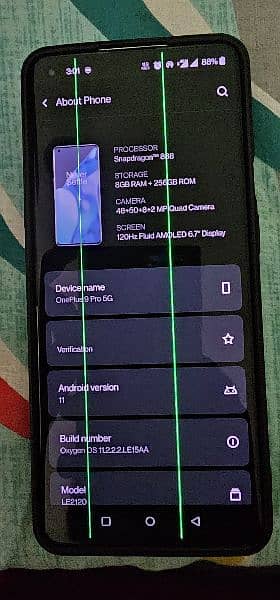 OnePlus 9 Pro 8gb 256GB with original warp charger 2