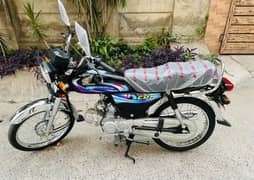 HONDA CD70 23/24 MODEL BLACK