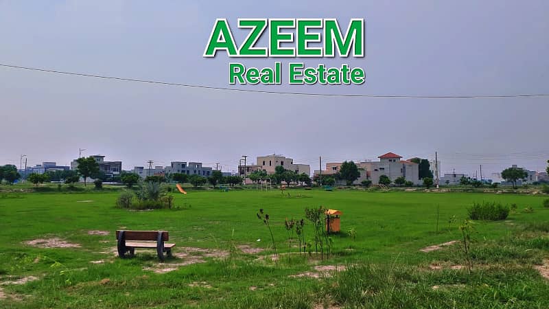 10 MARLA PLOT FOR SALE BLOCK D NEAR PARK 6