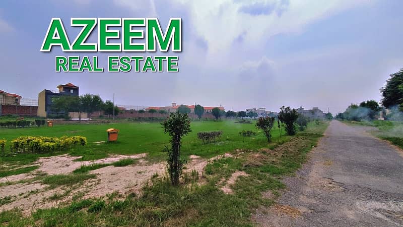 10 MARLA PLOT FOR SALE BLOCK D NEAR PARK 16