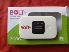 Huawei Zong Bolt+ Wingle wifi internet device