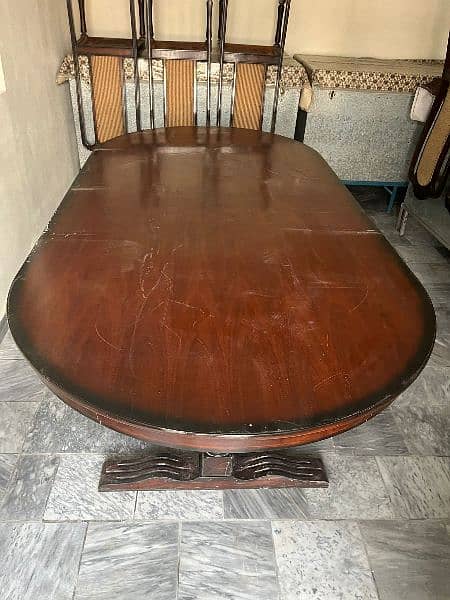 Dining Table with chairs 6