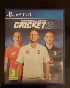 Cricket 19 PS4 Original Cd