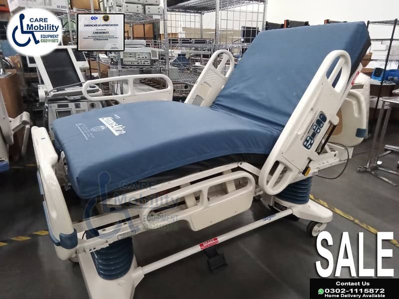 Hospital Bed | Patient Bed | Electrical Bed | ICU Bed | Imported Bed 8