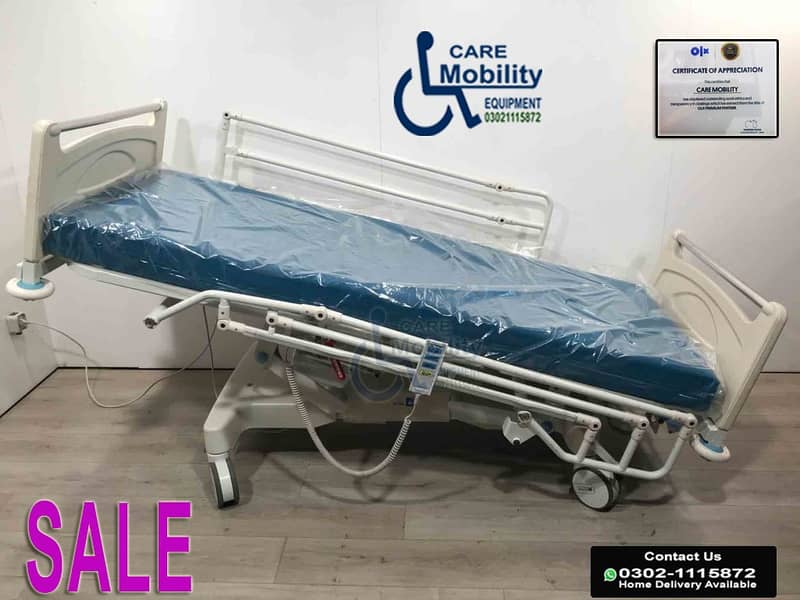 Hospital Bed | Patient Bed | Electrical Bed | ICU Bed | Imported Bed 11