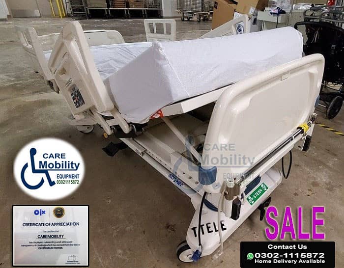 Hospital Bed | Patient Bed | Electrical Bed | ICU Bed | Imported Bed 13