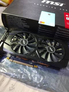 MSI RX 570 8GB 256 bit - With Box Sealed Max Temp 70