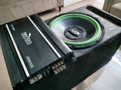 Rock marks Amplifier good condition with subwoofers (03335801160)