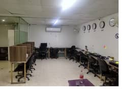 Area 950 Square Feet Office Available For Rent Real Pictures in Main Boulevard Road Gulberg 3 Lahore