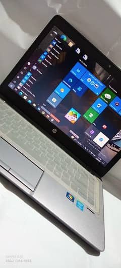 •HP EliteBook Slim Laptop with Intel Core i5-5200U.