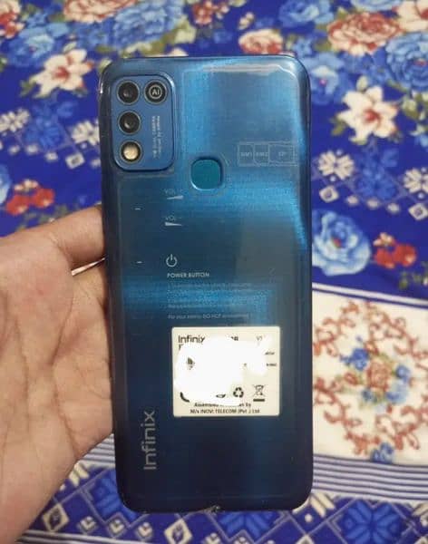 no open no repair with box official PTA proof infinix hot 10 play 3