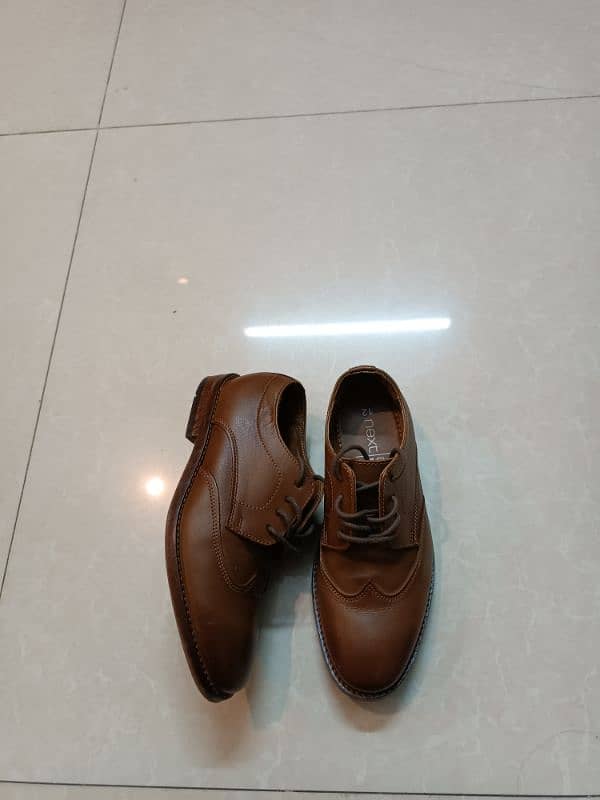 next UK imported boys formal shoes 0