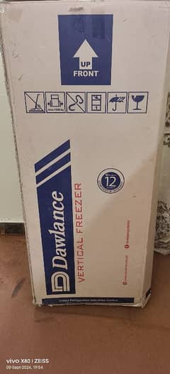 Dawlance Vertical Freezer  Model No. VF-1035WBGD R