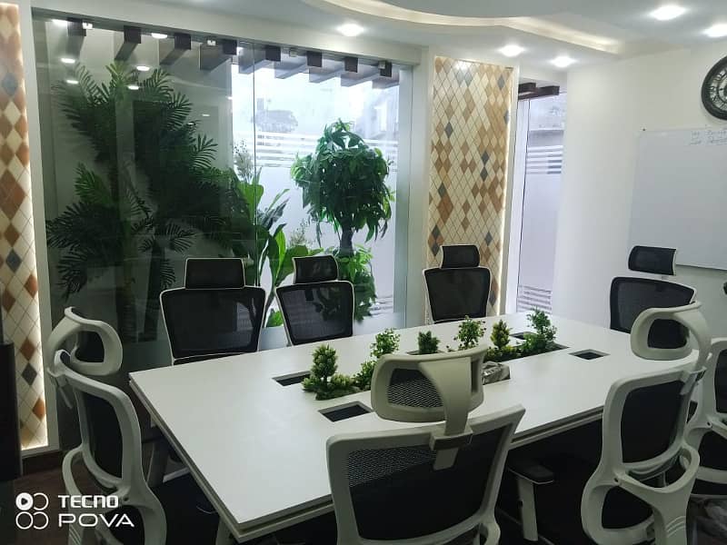 Fully furnished Brand New office rent with lift DHA phase 2 ext 12